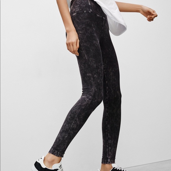 Aritzia Pants - ARITZIA | Mullaly High Rise Acid Wash Leggings